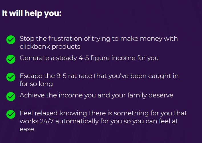ClickBank Income Automator bonus