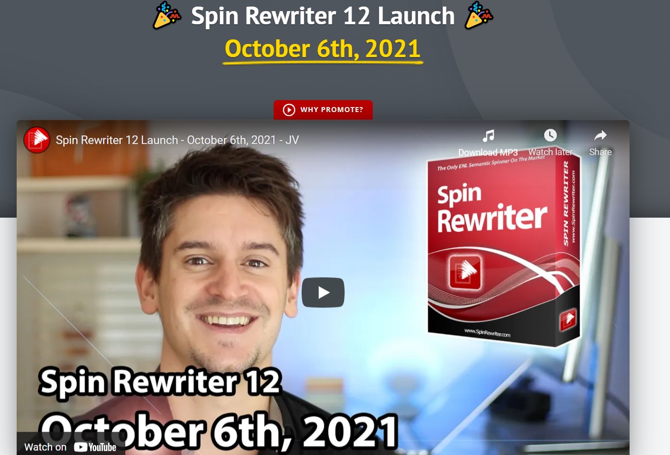 Spin Rewriter demo