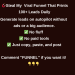 +100 LEADS a day Viral Funnel For System and Go High Level